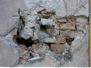 Photo Texture of Wall Plaster Damaged 0020